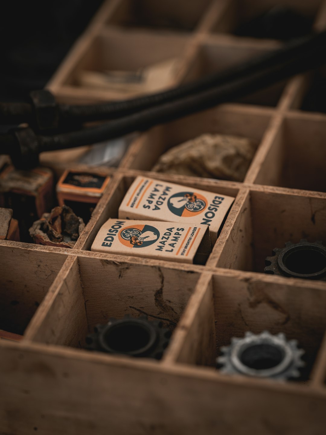 vintage product packaging