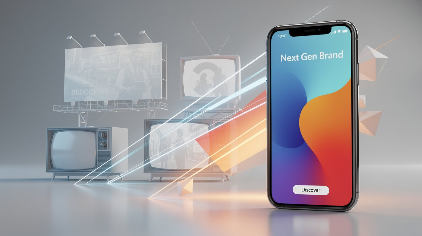 modern digital ad